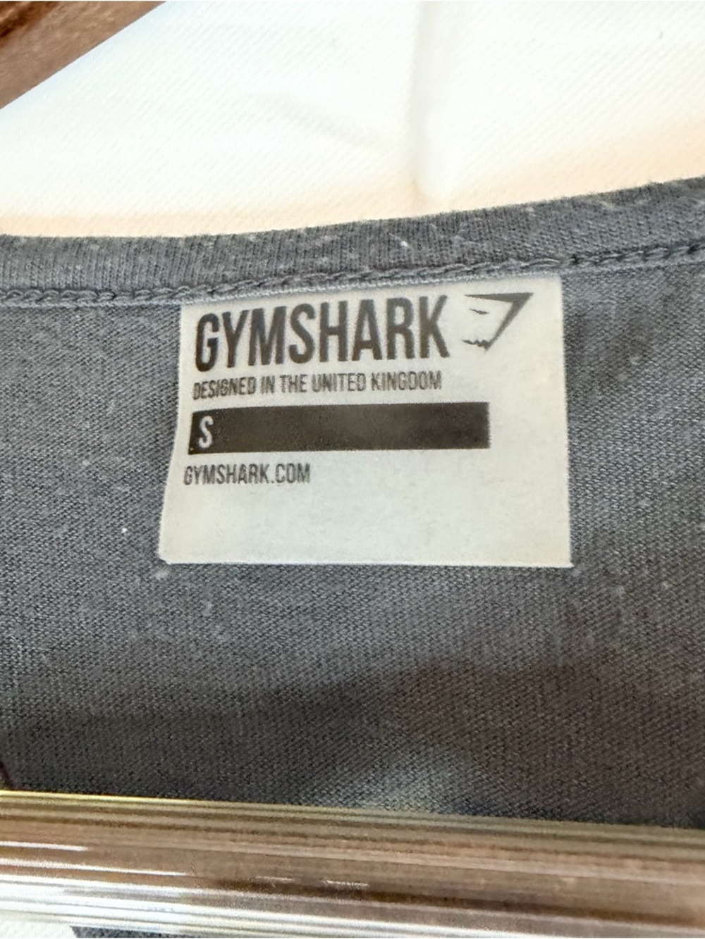GYMSHARK Women’s Size S Top Tank Graphic Twist Back Workout Athletic - Picture 5 of 12
